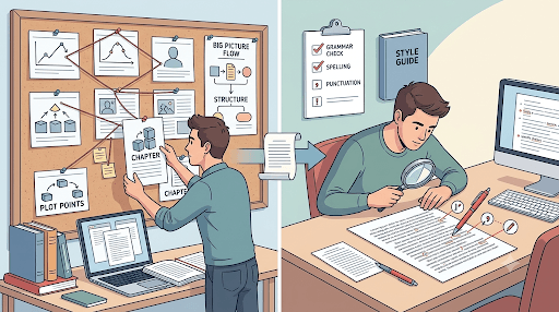 Copy Editing vs Structural Editing: The Complete Guide Every Author Needs Before Publishing