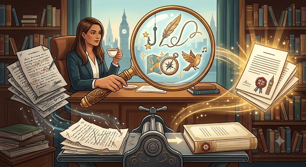 What Do Literary Agents Look For? Why Editing Matters for UK Submissions.