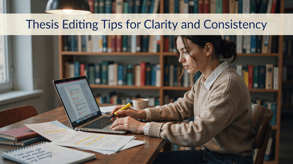 Thesis Editing Tips for Clarity and Consistency